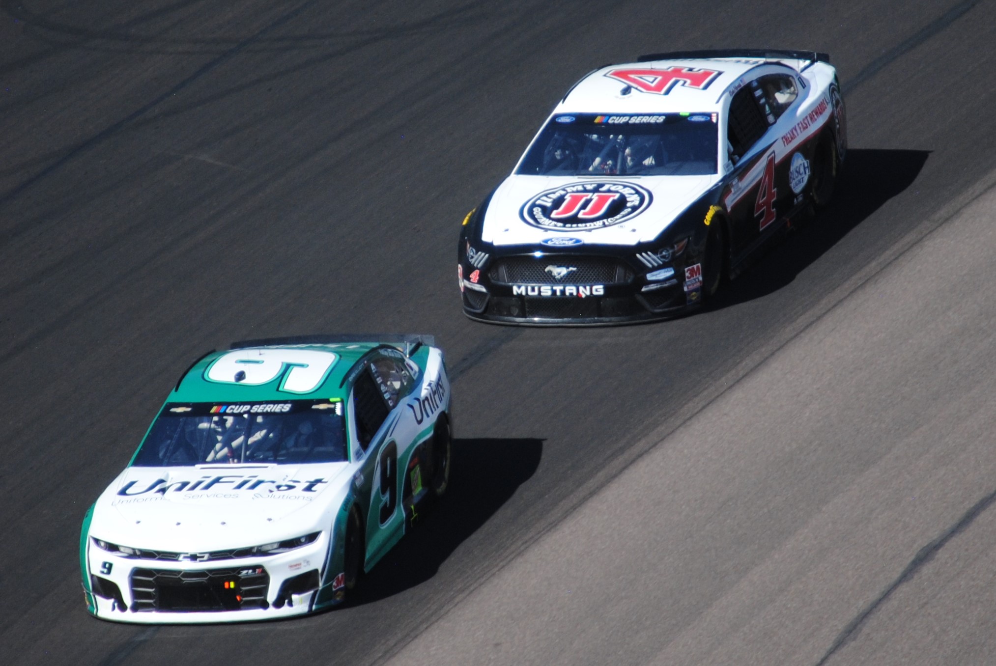 2020 Phoenix I Dominic Aragon 9 Chase Elliott 4 Kevin Harvick