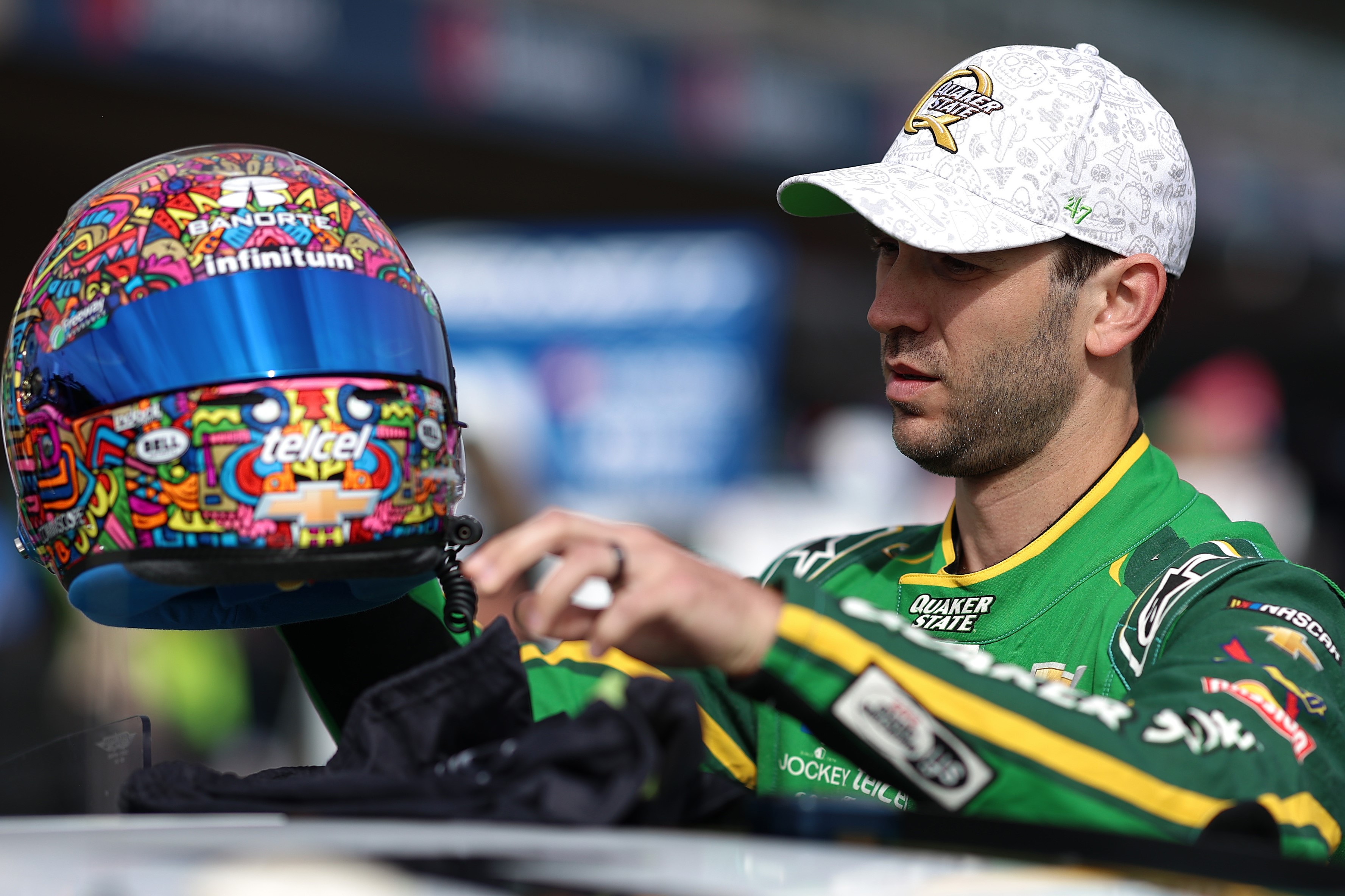 Daniel Suarez wins Mexico City Xfinity race after starting last